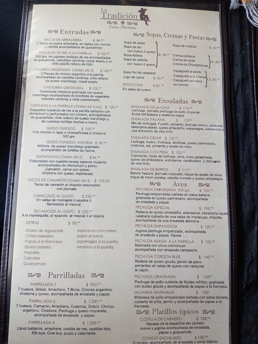 La Tradición Menu - Image 4